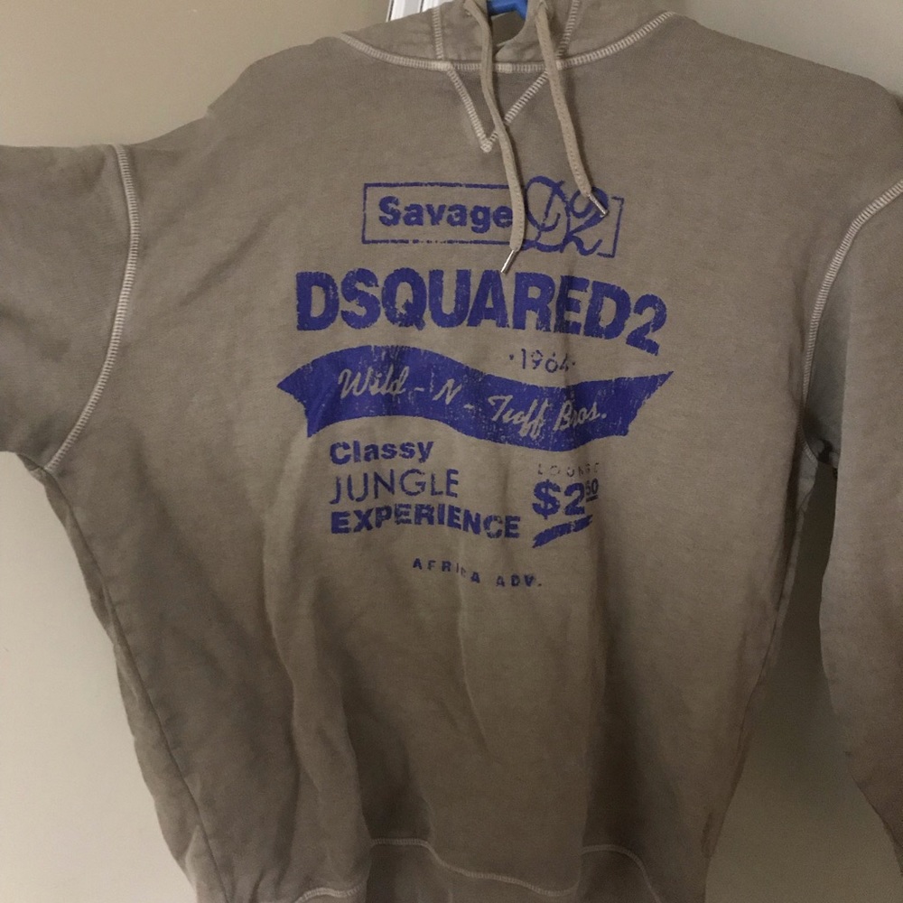 Dsquared Hood sweater....Runs small
